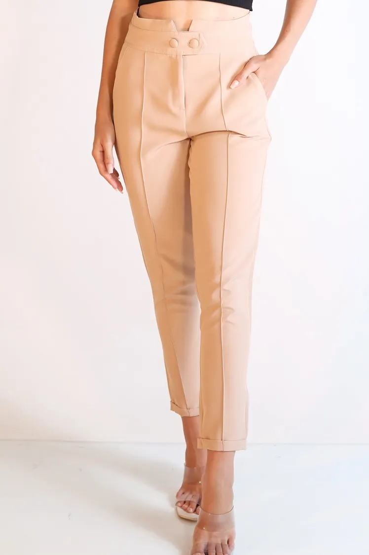 Calca Dwz Alfaiataria Skinny Cintura Alta
