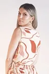 Cropped Dwz Estampado Amarracao