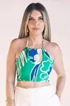 Cropped Dwz Estampado