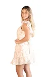 Vestido Dwz Curto Com Amarracao De Laise