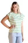 Blusa Dwz Listrada De Malha Muscle Tee