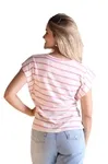 Blusa Dwz Listrada De Malha Muscle Tee