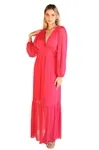Vestido Dwz Longo Liso De Tule Com Bojo