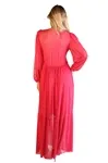 Vestido Dwz Longo Liso De Tule Com Bojo