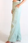 Calca Dwz Alfaiataria Com Cinto Pantalona