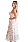 Vestido Dwz Laise Mid com Bojo e Amarracao