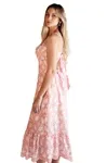 Vestido Dwz Laise Mid com Bojo e Amarracao