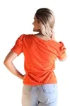 Blusa Dwz Laise Manga Princesa
