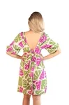 Vestido Dwz Estampado Curto