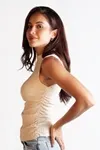 Blusa Dwz Drapeada na Lateral