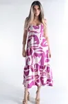 Vestido Dwz Longo Estampado