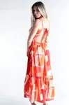 Vestido Dwz Longo Estampado