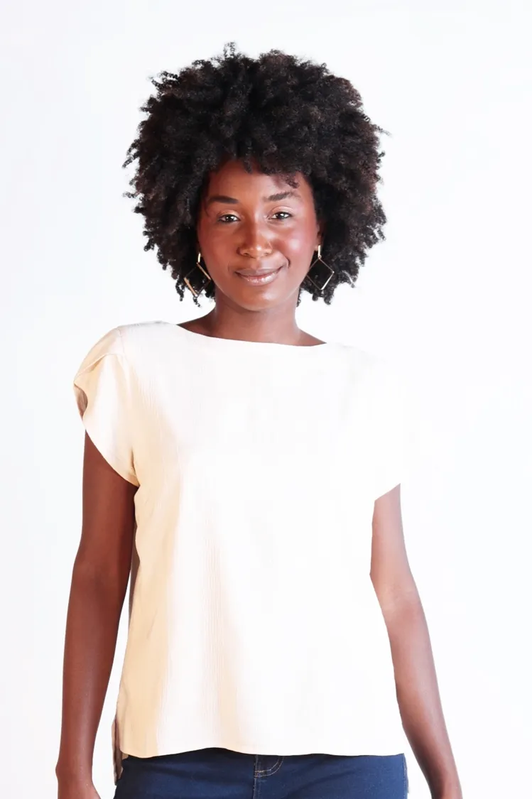 Blusa Dwz Manga Curta Lisa