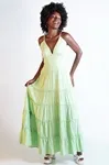 Vestido Dwz Alcas Finas com Lastex nas Costas