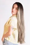Blusa Dwz Listrada Manga Curta