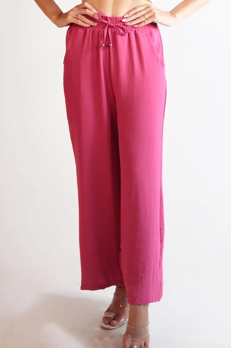 Calca Dwz Pantalona com Elastico na Cintura
