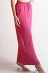 Calca Dwz Pantalona com Elastico na Cintura