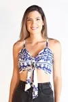 Cropped Dwz Com Bojo Estampado