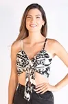 Cropped Dwz Com Bojo Estampado