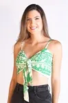 Cropped Dwz Com Bojo Estampado
