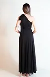 Vestido Dwz Um Ombro Com Laço