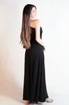 Vestido Dwz Um Ombro Com Laço