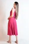 Vestido Dwz Midi Com Fivela