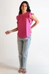 Blusa Dwz Lisa Com Babado