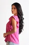 Blusa Dwz Lisa Com Babado