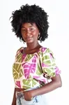 Cropped Dwz Estampado