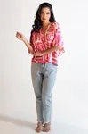 Blusa Dwz Estampada Manga Morcego