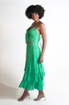 Conjunto Dwz Liso Cropped Saia 3 Marias