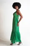Vestido Dwz Alcas Finas Lisa