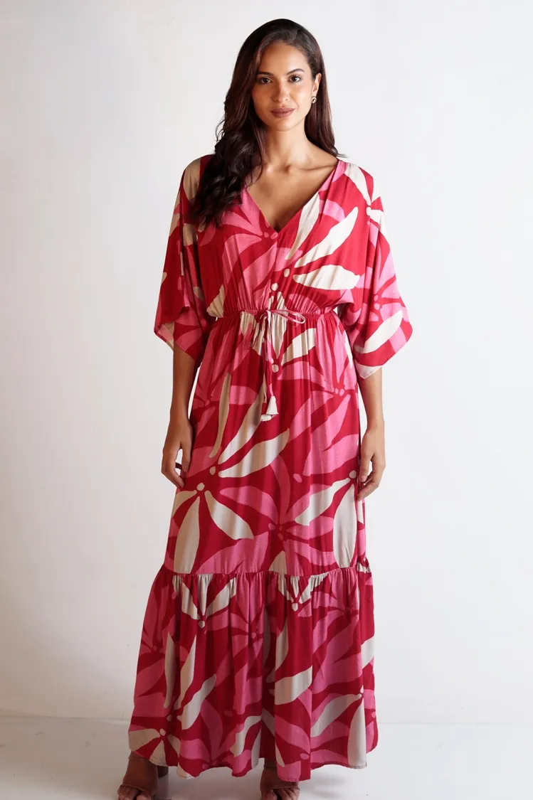 Vestido Dwz Longo Estampado