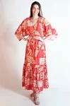 Vestido Dwz Longo Estampado