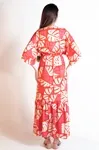 Vestido Dwz Longo Estampado