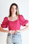 Cropped Dwz De Laise Com Amarracao
