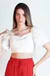 Cropped Dwz De Laise Com Amarracao