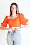 Cropped Dwz De Laise Com Amarracao