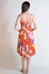 Vestido Dwz Com Bojo e Alcas Regulaveis e Lastex Estampado