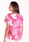 Blusa Dwz Estampada Manga Curta