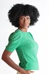 Blusa Dwz Manga Bufante