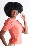 Blusa Dwz Manga Bufante