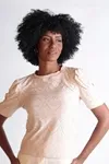 Blusa Dwz Manga Bufante