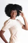 Blusa Dwz Manga Bufante