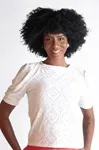 Blusa Dwz Manga Bufante