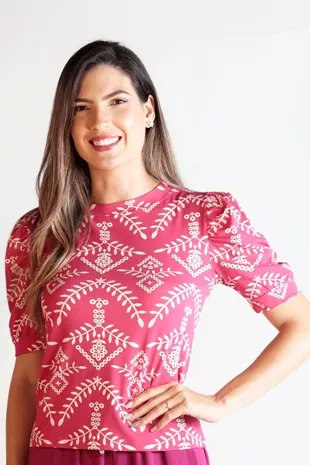 Blusa Dwz Estampada