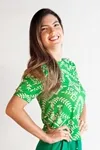 Blusa Dwz Estampada