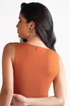 Blusa Dwz Sem Manga De Tricot