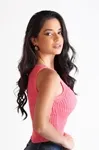 Blusa Dwz Sem Manga De Tricot